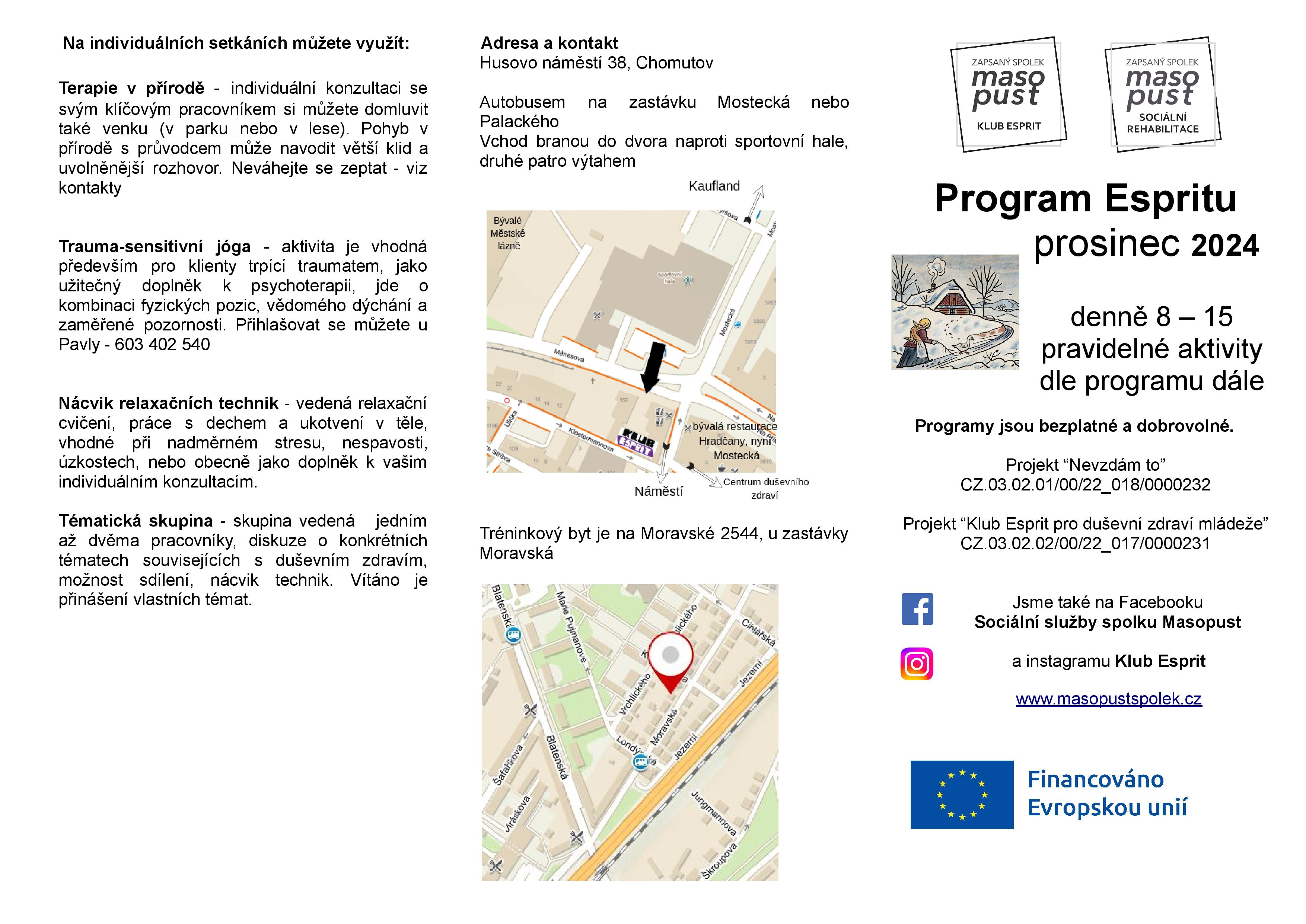 program prosinec 1 2